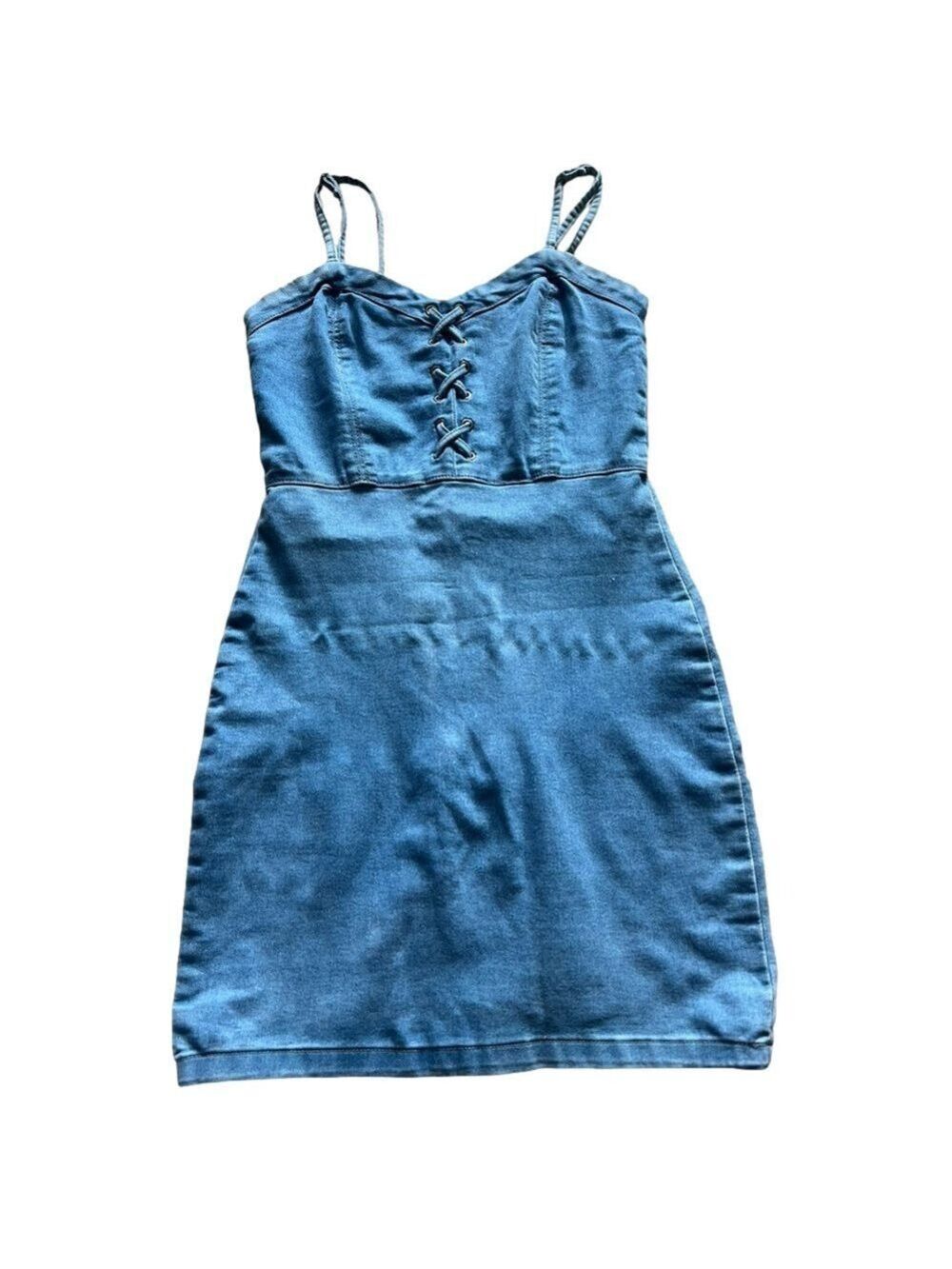 Blue Steel Denim Mini Dress Small